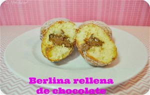 Berlinas Rellenas De Crema De Chocolate