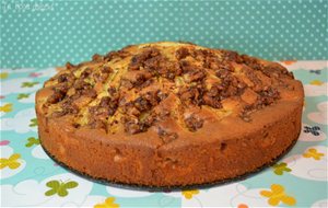 Bizcocho De Manzana Con Streusel De Nueces