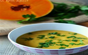 Sopa De Calabaza Cremosa