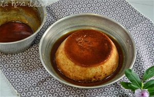 Flan Con Nata Y Vainilla Para "memòries D'una Cuinera"