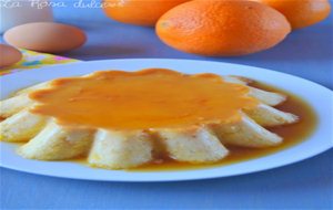 Flan De Pan, Almendras Y Naranja Sin Lactosa