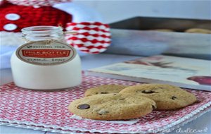 Galletas De Crema De Cacahuete Y Pepitas De Chocolate