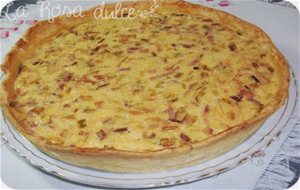 Quiche De Bacon Y Puerros