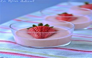 Panna Cotta De Fresas Sin Lactosa