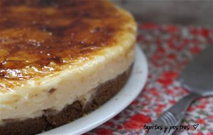 Tarta De Crema Catalana.
