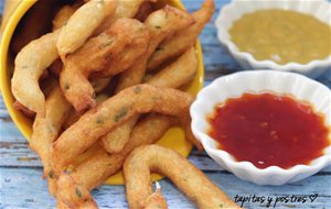 Churritos De Bacalao.
