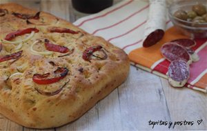 Focaccia Al Pomodoraccio.
