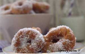 Rosquillas De Flan.
