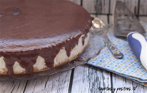 Tarta De Arroz Con Leche Y Chocolate..
