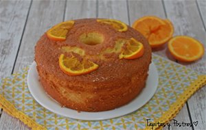 Chiffon Cake De Naranja Y Pasas
