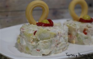 Ensaladilla Rusa De Alcachofas
