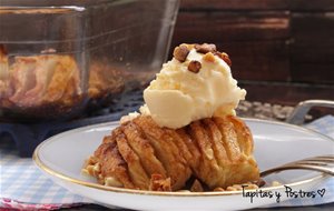 Manzanas Hasselback
