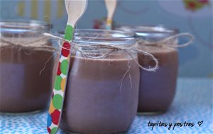 Yogur De Chocolate.
