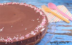 Pastel Mousse De Chocolate.
