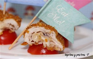 Rollitos De Pollo Con Kikos.
