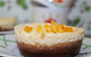 Pastelito De Queso Con Galletas De Soja.
