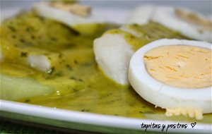 Bacalao En Salsa Verde.
