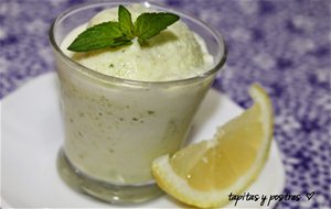 Helado De Limón Y Hierbabuena ( O Al Revés)
