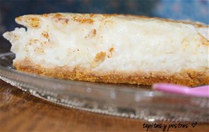 Tarta De Arroz Con Leche.

