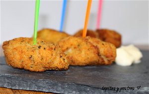 Croquetas De Coliflor Y Jamón.
