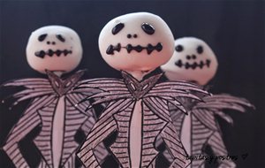 Cake Pops De Jack Skeleton.
