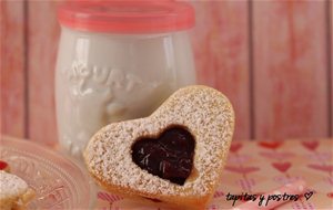 Galletas Corazón De Fresa.
