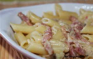 Macarrones A La Carbonara
