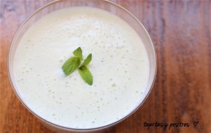 Crema Fría De Pepino.
