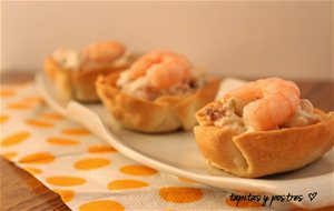 Cestitas De Ensaladilla Rusa.
