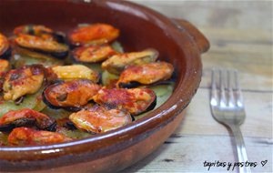 Mejillones A La Gallega.
