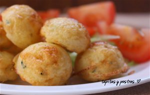 Buñuelos De Bacalao Al Horno.
