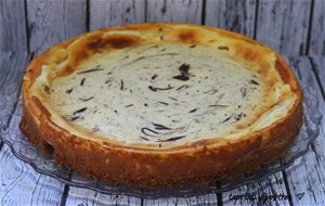 Tarta De Queso Veteada.
