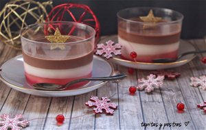 Panna Cota De Navidad.
