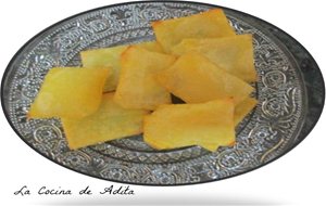 Patatas  Soufflés, Rellenas De Alioli 
