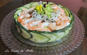 Ensalada, De Gambones Y Gulas
