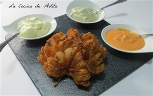 Flores De Cebolla Fritas
