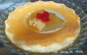 Flan De Queso Mascarpone
