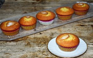 Magdalenas Rellenas De Crema Lemon Curd
