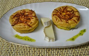 Muffins De Tortilla Con Queso De Cabra 
