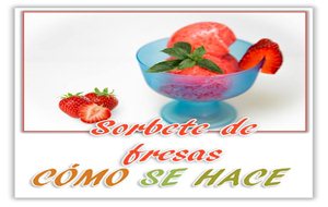 Sorbete De Fresas
