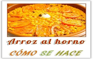 Arroz Al Horno Con Pasas Y Garbanzos
