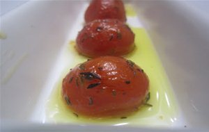 Tomates Cherry Confitados
