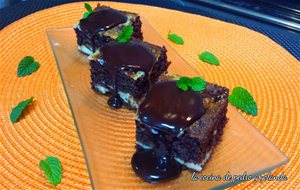 Brownie De Chocolate Y Queso
