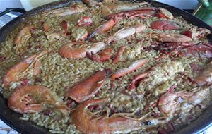 Arroz Con Bogavante Y Gambones
