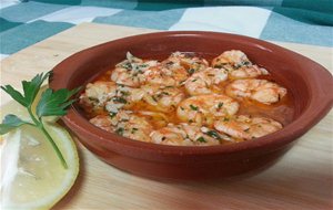 Gambas, Gambones Al Horno
