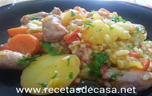 Patatas Guisadas Con Arroz
