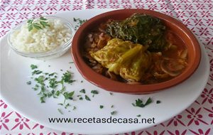 Lomo Con Col Cocina Mallorquina
