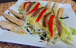 Ensalada De Bonito, Patata Y Anchoas
