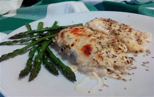 Filetes De Merluza Con Queso En Microondas
