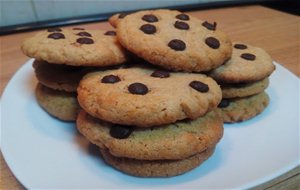 Galletas Crujientes Con Pepitas De Chocolate
